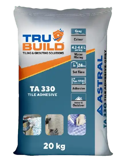 Trubuild Tile Adhesive TA 330 Grey