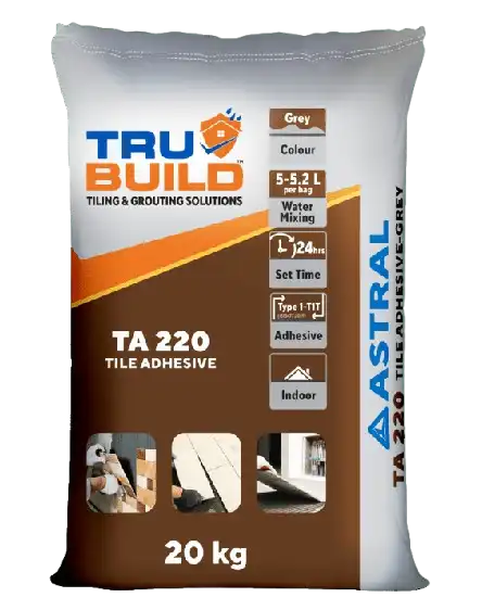  Trubuild Tile Adhesive TA 220 Grey