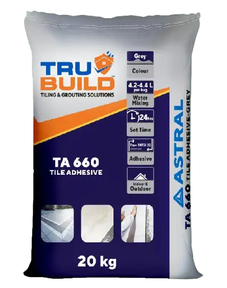 Trubuild Tile Adhesive TA 660 Grey