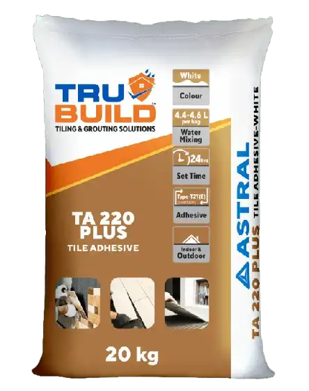 Trubuild Tile Adhesive TA 220 Plus White
